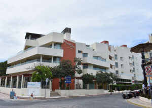 Privilege Aluxes all-inclusive hotel is on North Beach and close to downtown Isla.